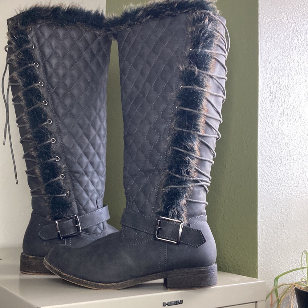 Just fab Delphine boots 7.5 - Picture 6 of 7
